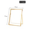 Glass Pressed Flower Frame Handmade, Floating Picture Frames for Pressed
