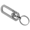 Titanium Alloy Keychain Men's Waist Belt Buckle Outdoor Carabiner Hanging