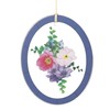Woodstock Wind Chimes 22" Summer Bouquet Botanical Chime, Flower Stained-Glass