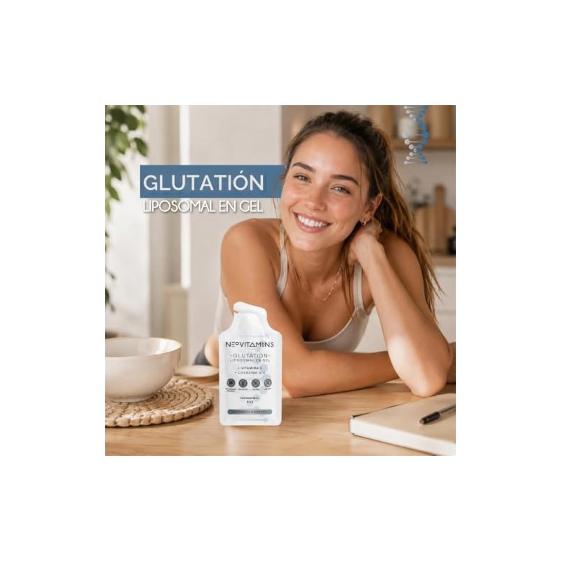 GLUTATIÓN LIPOSOMAL | Suplemento Alimenticio Antioxidante en Gel Oral |