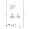 TOTO T52SR32 Toilet Spud (1.3 inches (32 mm), Standard Product