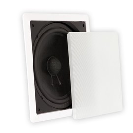 Theater Solutions TS1000 Passive 10" Home Theater in Wall Subwoofer and Amp Set