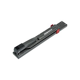 Bostitch Office Anti-Jam Long Reach Stapler, 20 Sheet Capacity, Adjustable, Durable, Black