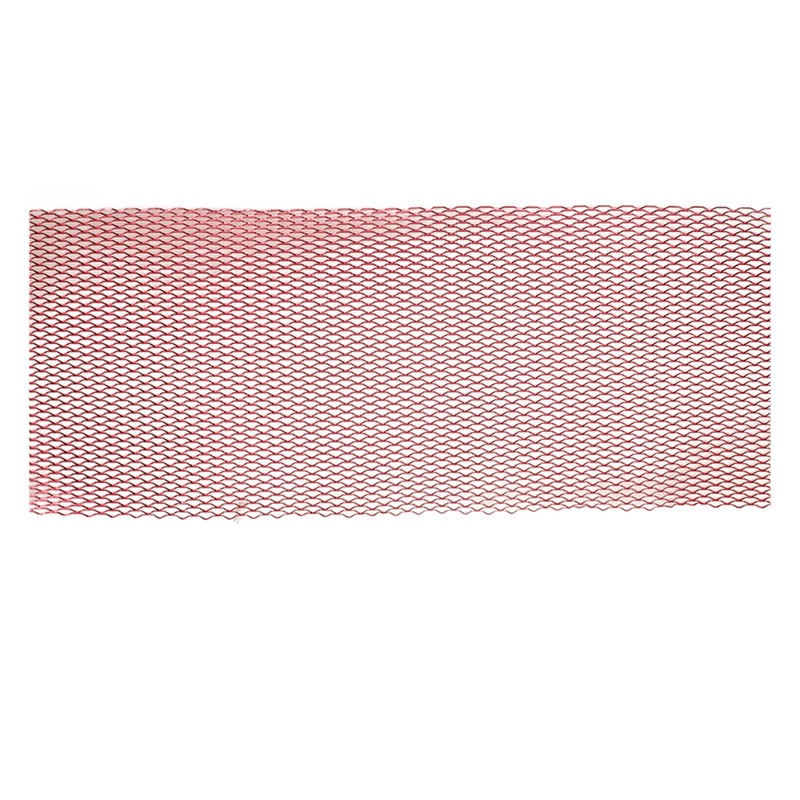 Car Front Center Grid Grille Rhombic Mesh Stable Structure Aluminum