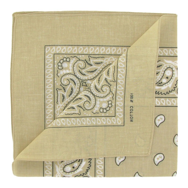 Laciteinterdite Set of 3 Paisley Bandanas for Men and Women,