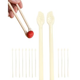 6 Pairs Finger Chopsticks,Funny Chopsticks Hand-Shaped with Palm Design