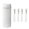 Lumbor37 Botellas de Viaje, Kit 4 en 1, A Prueba