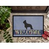 Caroline's Treasures BB5530JMAT Briard Welcome Doormat 24x36 Front Door Mat
