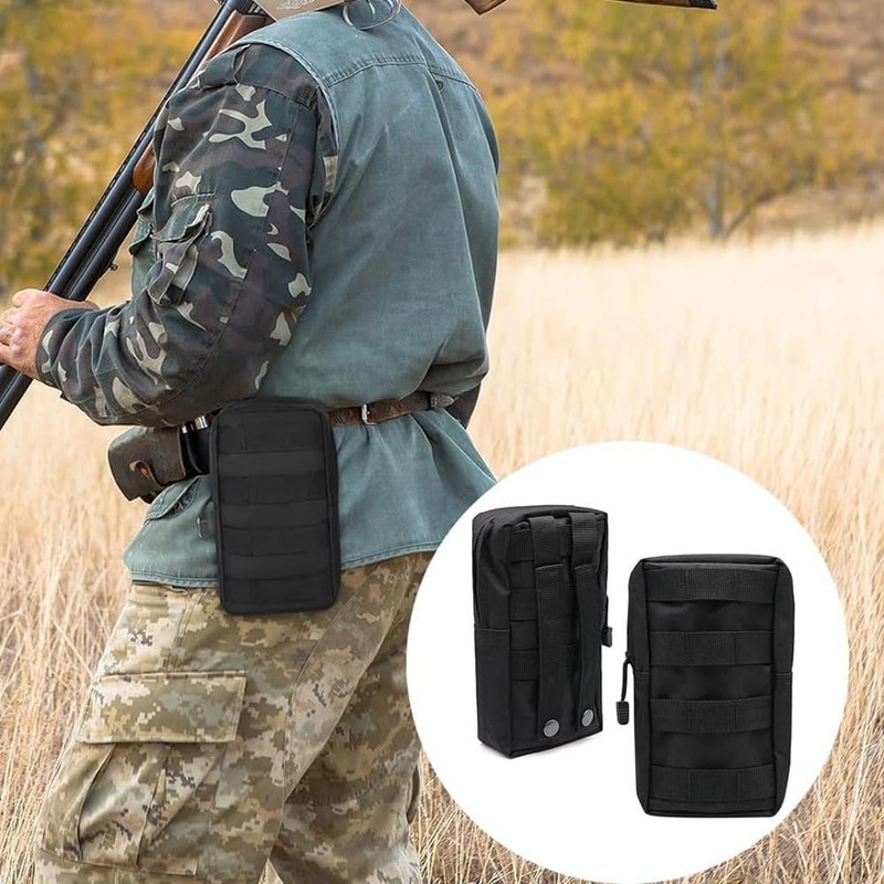 ZONADAH Waterproo Molle Pouches Compact Utility Gadget Gear EDC Pouch
