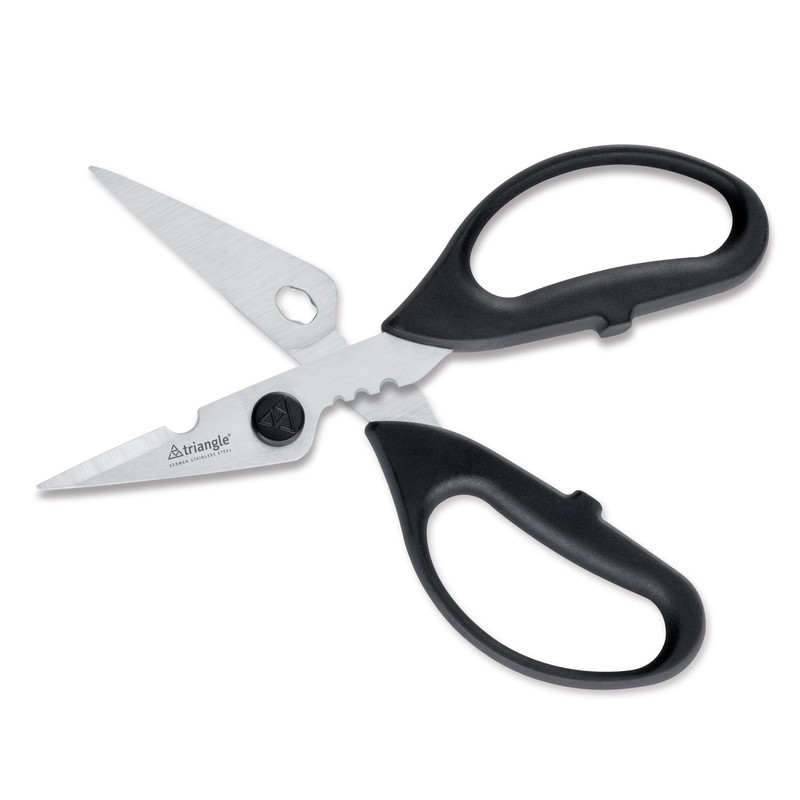 Triangle 50 478 09 02 Herb Scissors, Steel, Black/Silver –