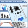 Generator Exhaust Extension Kit, Generator Silencer Kit with Three Adapters,