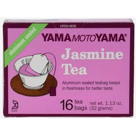 Yama Moto Yama Jasmine Scented Green Tea 32g (2 Packs, 32 Tea Bags)