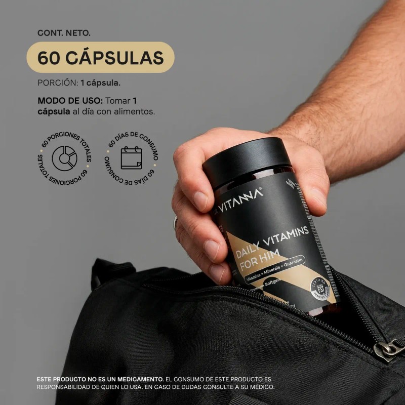 Multivitamínico Hombre Vitamina Minerales