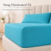 EXQUIZIT HOME Fitted Bed Sheet with Pillowcases Pack of 2