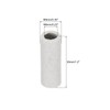 sourcing map 50pcs Ceramic Tube Insulated Electronic Wire Bundle Protection