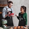 Britimes 2 Pack Aprons, The Boss The Real Boss Adjustable