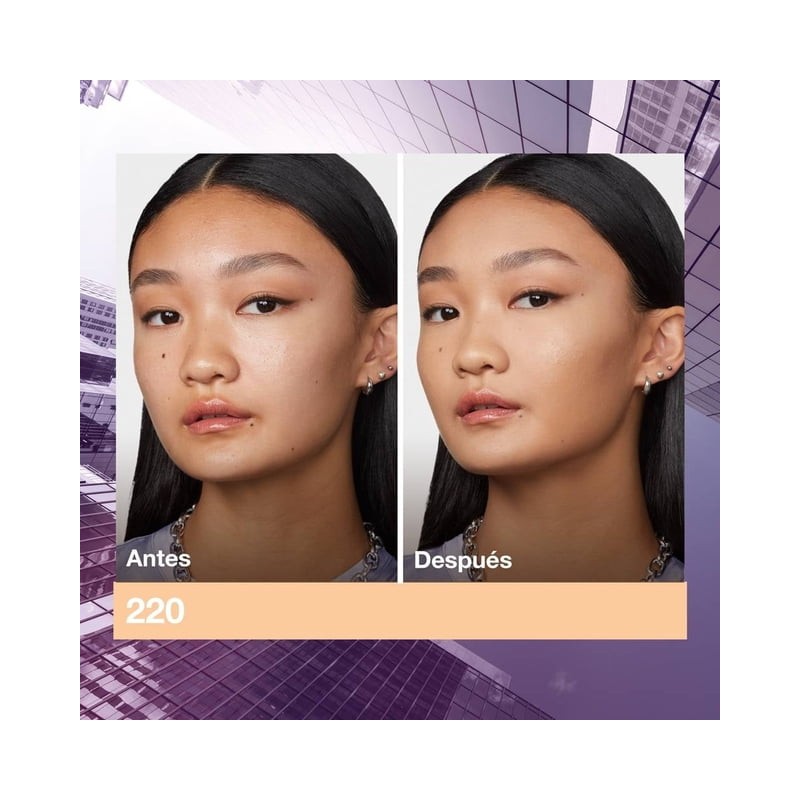 Base de maquillaje Maybelline Superstay Lumi Matte tono 220, 40