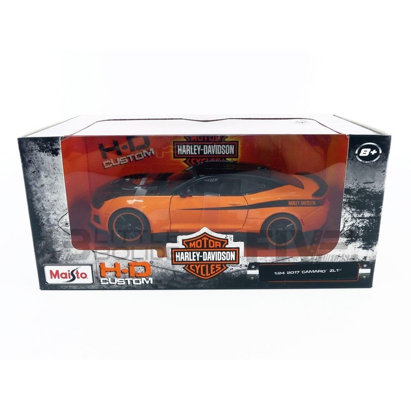 Maisto 32271OR Collection Miniature Car - Orange/Black