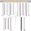 MAYOLIAH 4 Panel Room Divider Screen 6Ft Tall Foldable Privacy