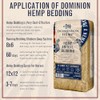 Premium Hemp Bedding for Chicken Coops 285L (~10 Cu Ft