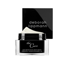 Deborah Lippmann The Cure Deep Repair Facial Night Cream | For Softer, Plumper, Hydrated Skin | Vegan Formula | No Animal Testing