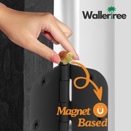 Cute Tortoise Hinge Heads Decorative Topper - Turtle Miniature Hinge Head Home Decoration - Animal Magnetic Hinge Head Toppers (Mixed, Set of 6)