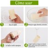 3 Piezas Esponja Natural de Lufa, Exfoliante Corporal Lumbor37, Cepillo