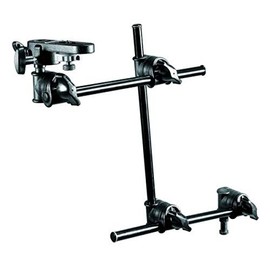 Manfrotto 196B-3 143BKT 3-Section Single Articulated Arm with Camera Bracket (Black)