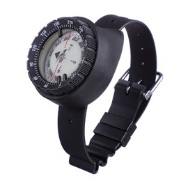 Kisangel 1pc Compass Watch Strap Portable Camping Compass for Outdoor Navigation Direction Finding for Hiking Emergency Situations