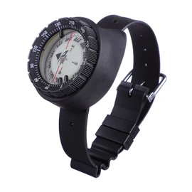 Kisangel 1pc Compass Watch Strap Portable Camping Compass for Outdoor Navigation Direction Finding for Hiking Emergency Situations