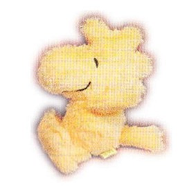 Peanuts Woodstock HUGHUG Plush Toy, Size SS, Height When Seated: 7.9 inches (20 cm)