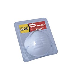 Fit For The Job 5 x Disposable Single Use Dust Masks for for Protection Against Non Toxic Dust and Powders