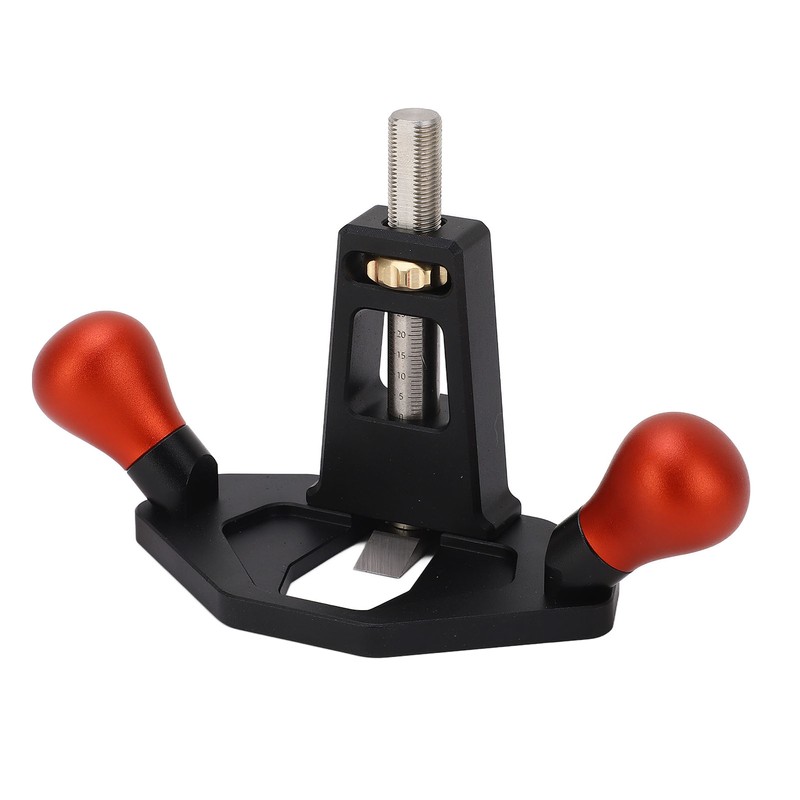 Woodworking Router Plane Hand Router Trimming Plane Anodic Oxidation Treatment