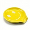 Molybdix Coffee Spoon Rest, Smiley Face Ceramic Spoon Holder For