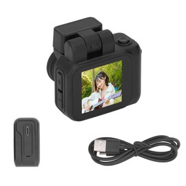 Mini Thumb Camera 1080P HD Video Camera Compact Photography Camera for Travel Life Learning Recording No Memory Card