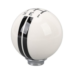 KIMISS 5 Speed Manual Shift Knob, for 1967-2018, Round Ball Design with 3 Adapters, Racing Style Gear Shifter