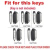TECART Leather 6-Button Key Fob Cover Fit for 2023-2024 Kia