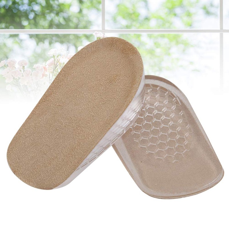 BESTOYARD 1 cm Invisible Height Increase Insoles Half Insoles for