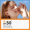 50ML Face Sunscreen SPF 50+,Su/n Cream Against UVA UVB,Hydrating S/un