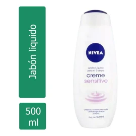 Nivea Jabón Líquido Corporal Nivea Creme Sensitive Hidratante 500ml