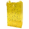 TotePrint Star Printing Clear Gift Bags with Handles Waterproof Transparent