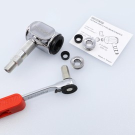Prestaflator Pro Presta Head Rebuild Kit – Seal Replacement Kit with O-Ring and Steel Top Cover, Quick 6mm Hex Install, Restores Factory-Fresh Fit for Prestacycle Pro Pump Heads