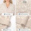PAVILIA Premium Womens Plush Short Robe, Super Soft Fuzzy Bathrobe
