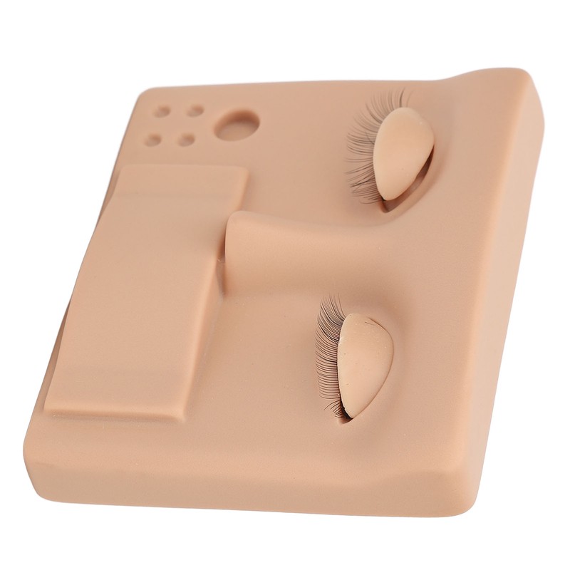 Eyelash Mannequin Head Replaced Eyelids Realistic Reusable 3D Lash Extension