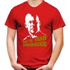 Die Langsam Men's T-Shirt | Saying Nakatomi Plaza Gift, red