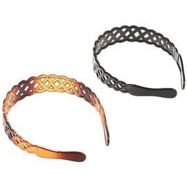 Goody 03976GDY Diadema Basket Weave, 2 uds