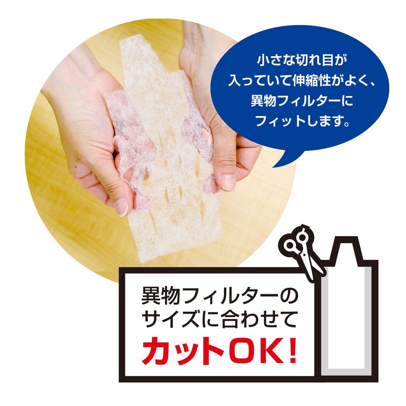 Kokubo Industrial Dust Filters for Front-Loader Washing Machines (30 Pieces),