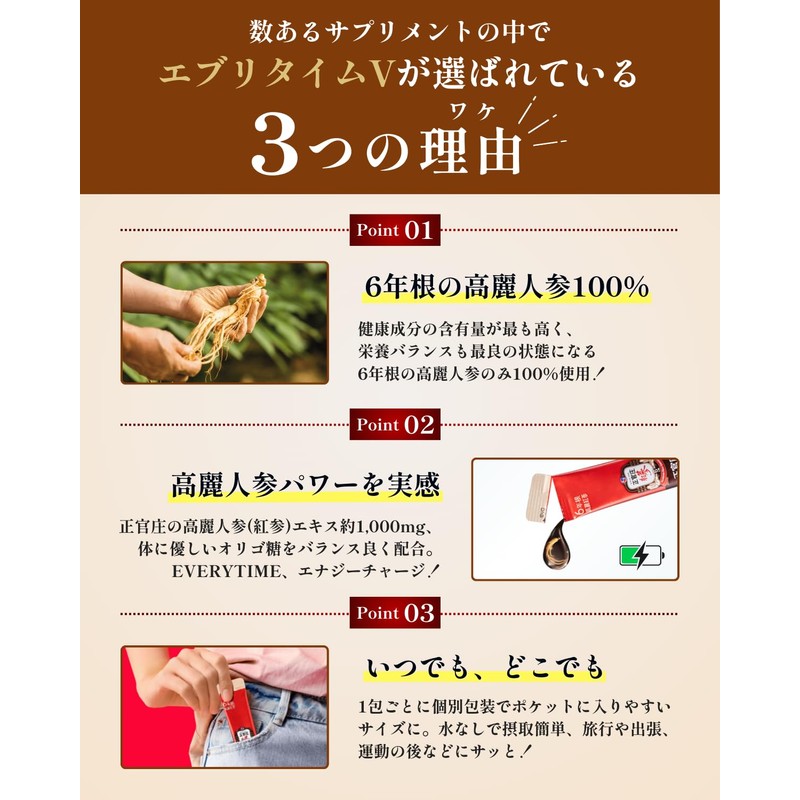 Seikansyo (Jongganjang) Red Ginseng Essence Every Time V (Value) Korean