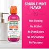 TheraBreath Anticavity Fluoride Mouthwash, Sparkle Mint, Travel Size, 3 fl