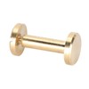 50 Set Binding Rivet Round Flat Head Brass Slot Screw